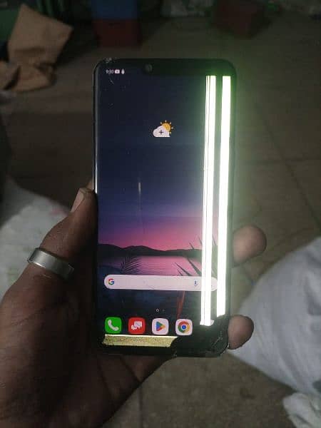 lg g8 thaiq 6 128 panel ma line chal ta sara ok ha 2