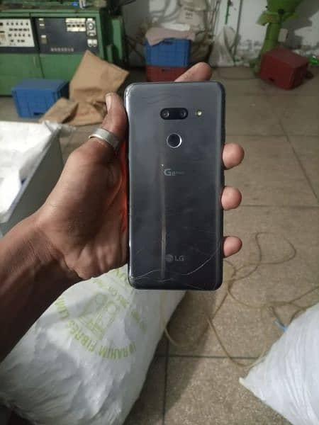 lg g8 thaiq 6 128 panel ma line chal ta sara ok ha 6