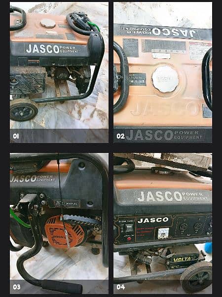 Jasco Generator  3.5 KVA for sale 1