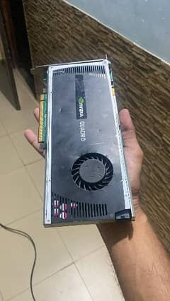 Nvidia Quadro 4 000 2GB graphic card DDR5 256 bit bit best for gaming