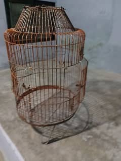 grey parrot cage full size argent sell