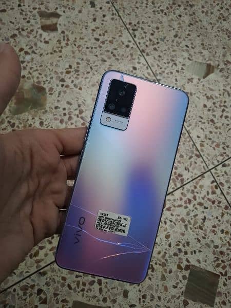 Vivo V21 8gb 128gb with box 0