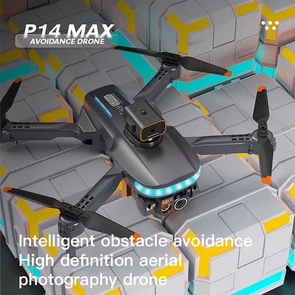 P14PRO Foldable Camera Drone with Obstacle Avoidance 4