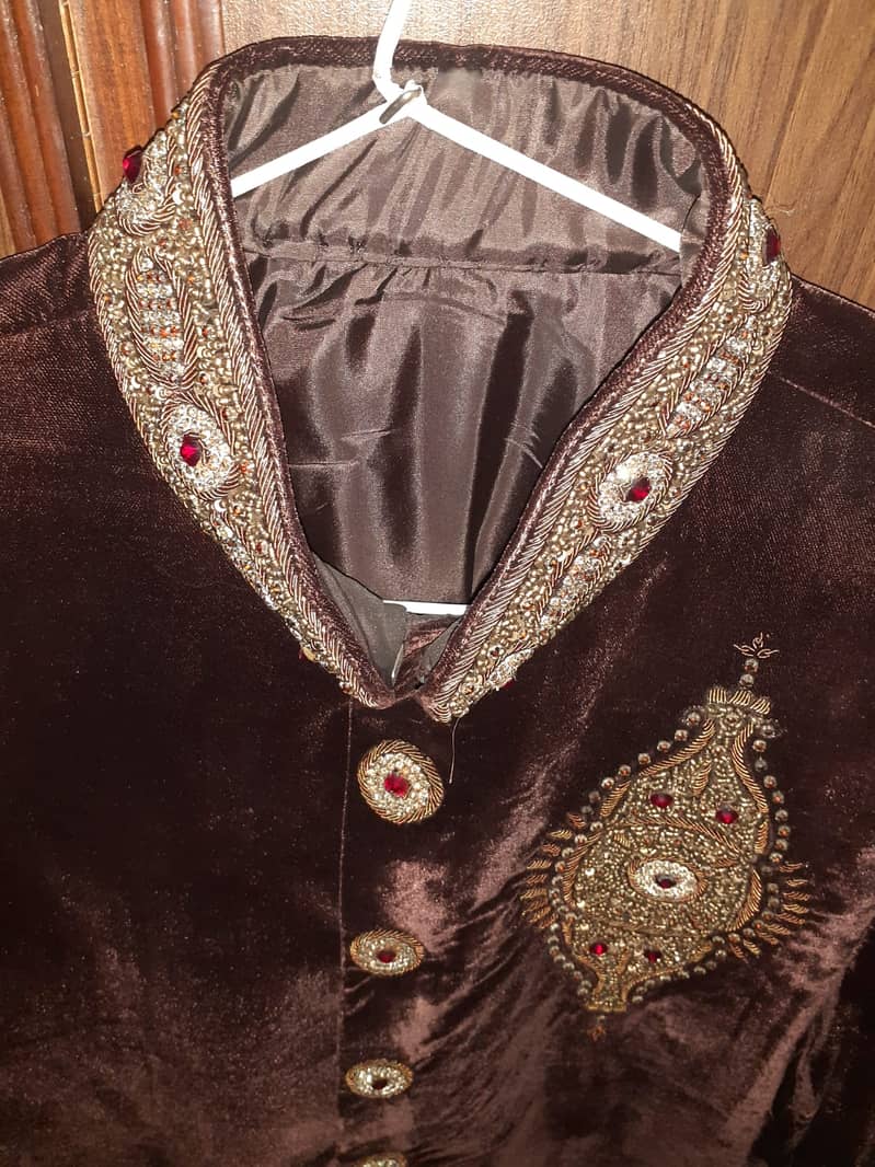 Sherwani with khusa and pagg 6