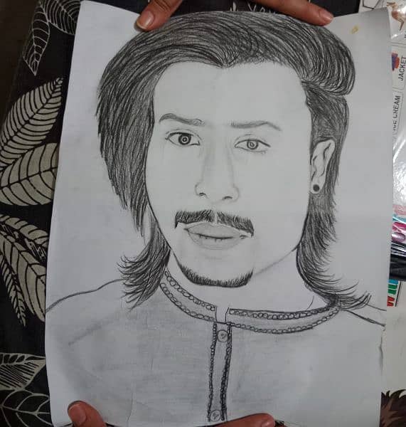 sketches ready to 4 to 5 hours 1 sketch price 1200 hai 5