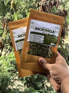 100% Moringa Capsules | Free Delivery | 100% Pure and Organic