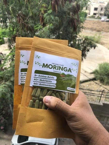 100% Moringa Capsules | Free Delivery | 100% Pure and Organic 1