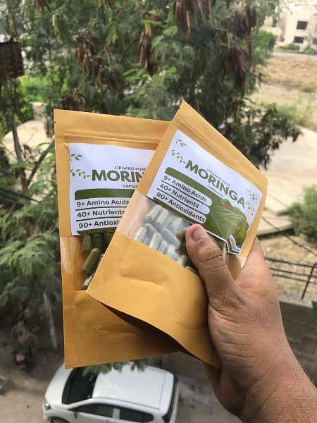 100% Moringa Capsules | Free Delivery | 100% Pure and Organic 2