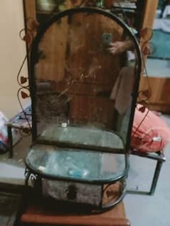 500 Wall mirror with drawer