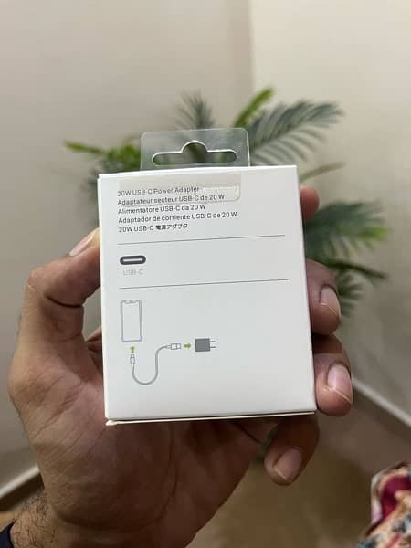 I phone original charger. 1