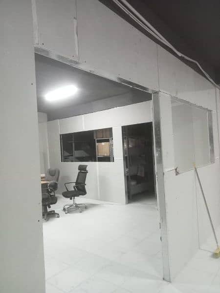 Gypsum Dry Board Partition two side sheet best quality 7