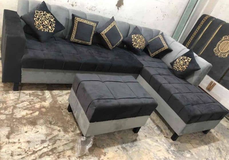 L shape corner sofa /5 seater sofa/7seater sofa sets on bumper offerss 4