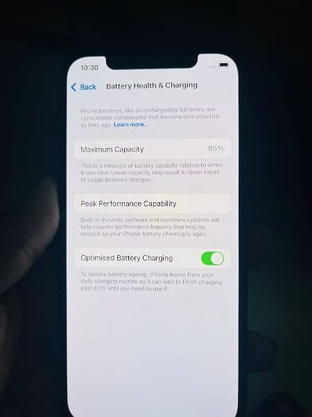 iphone 12 non PTA FU battery health 85 7