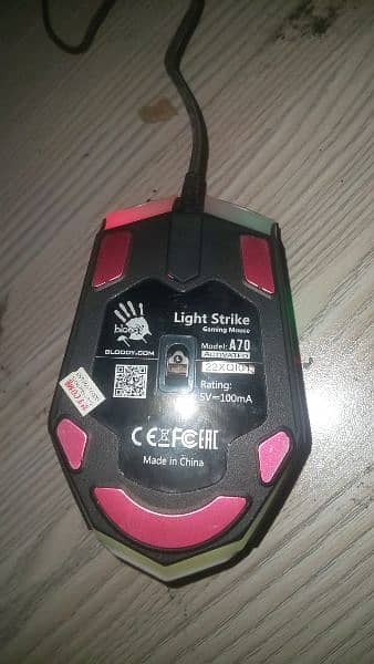 Gaming mouse Bloody A70 light strike! 3