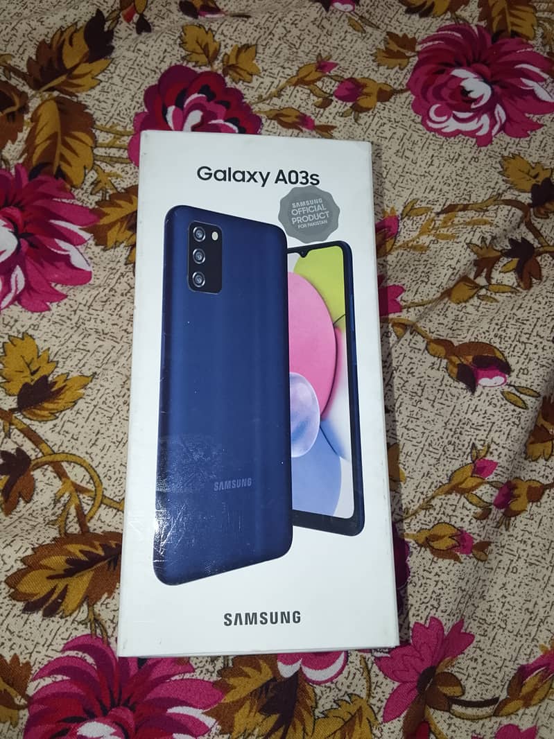 Samsung A03s with box condition 10/10 4