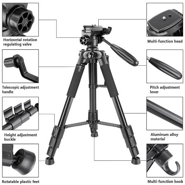 NEEPHO PROFESSIONAL DSLR TRIPOD STAND (NP-3180) 0