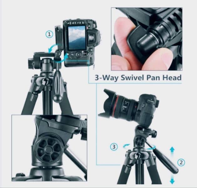 NEEPHO PROFESSIONAL DSLR TRIPOD STAND (NP-3180) 2