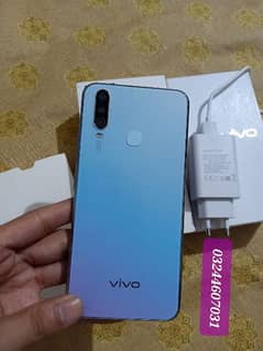 Vivo Y17 256Gb+8Gb. . . Box and Charger 5000mah battery/ Dual Sim PTA 0