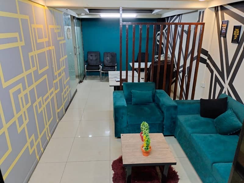 600 sq. ft commerial furnished ofice for rent 5