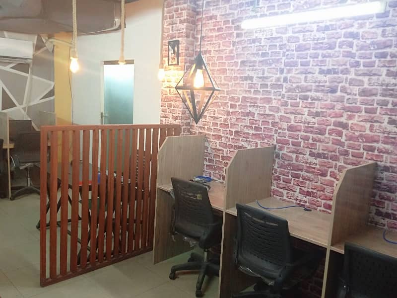 600 sq. ft commerial furnished ofice for rent 7