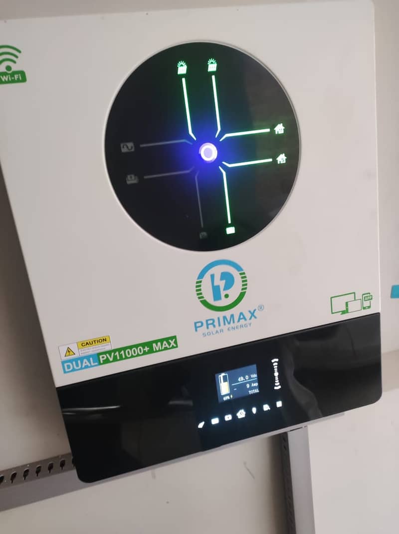 2 week used Primax 8 kw [ pv 11000 ]  Inverter For sale 2