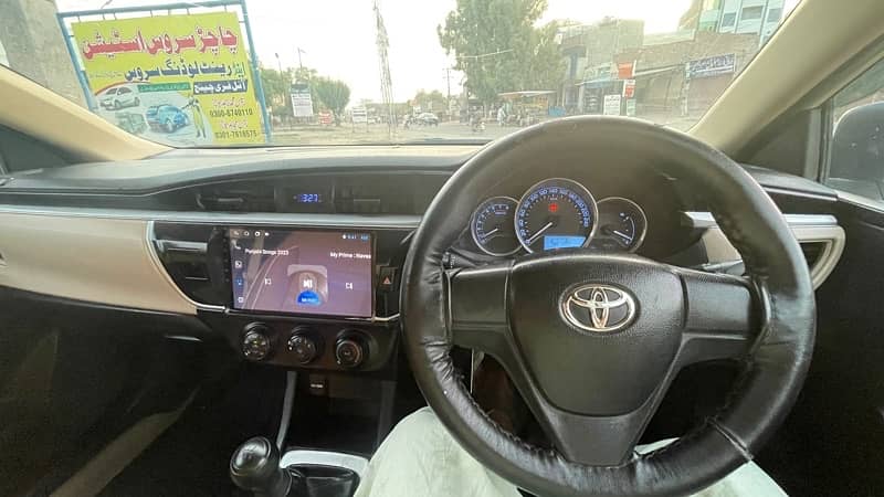 Toyota Corolla GLI 2017 New tyre Altis rim 11