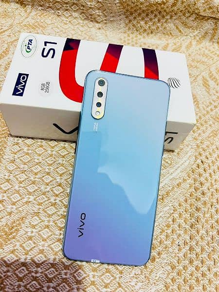 Vivo S1 8/256 Dual Sim PTA Approved With Box Charger 7