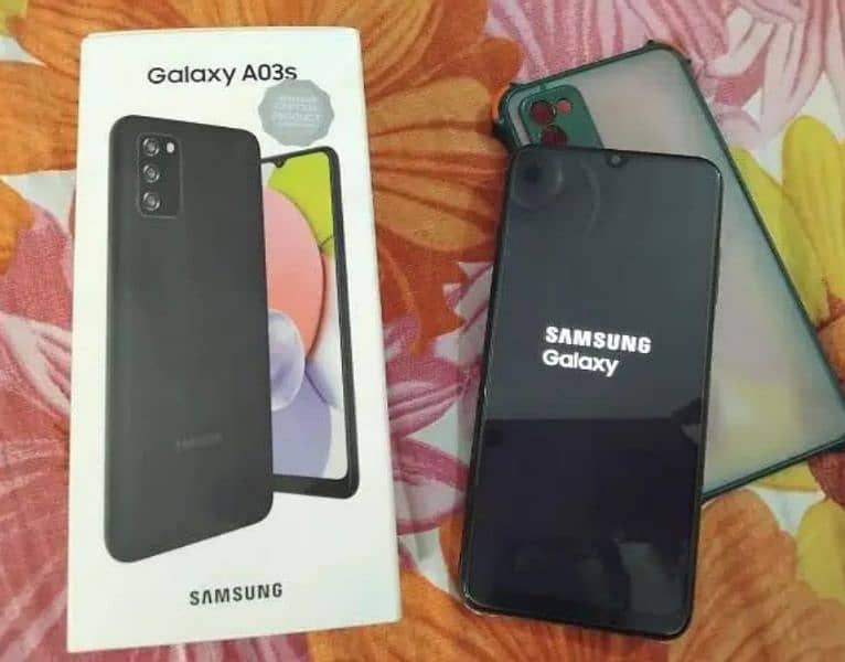 samsung A03s 4/64gb with box official 0