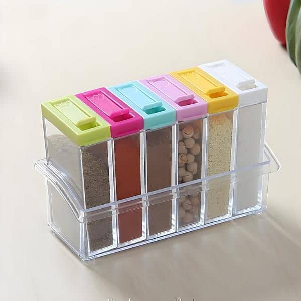 6 Pcs Spices Jar Set. 3