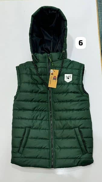 puffer jacket sleeveless kids MLXL 8