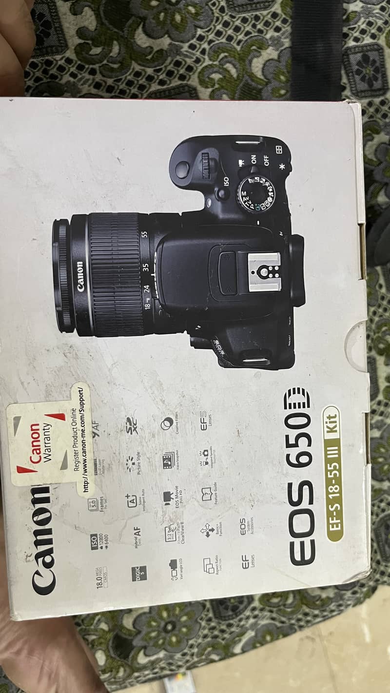 Canon eos650 0