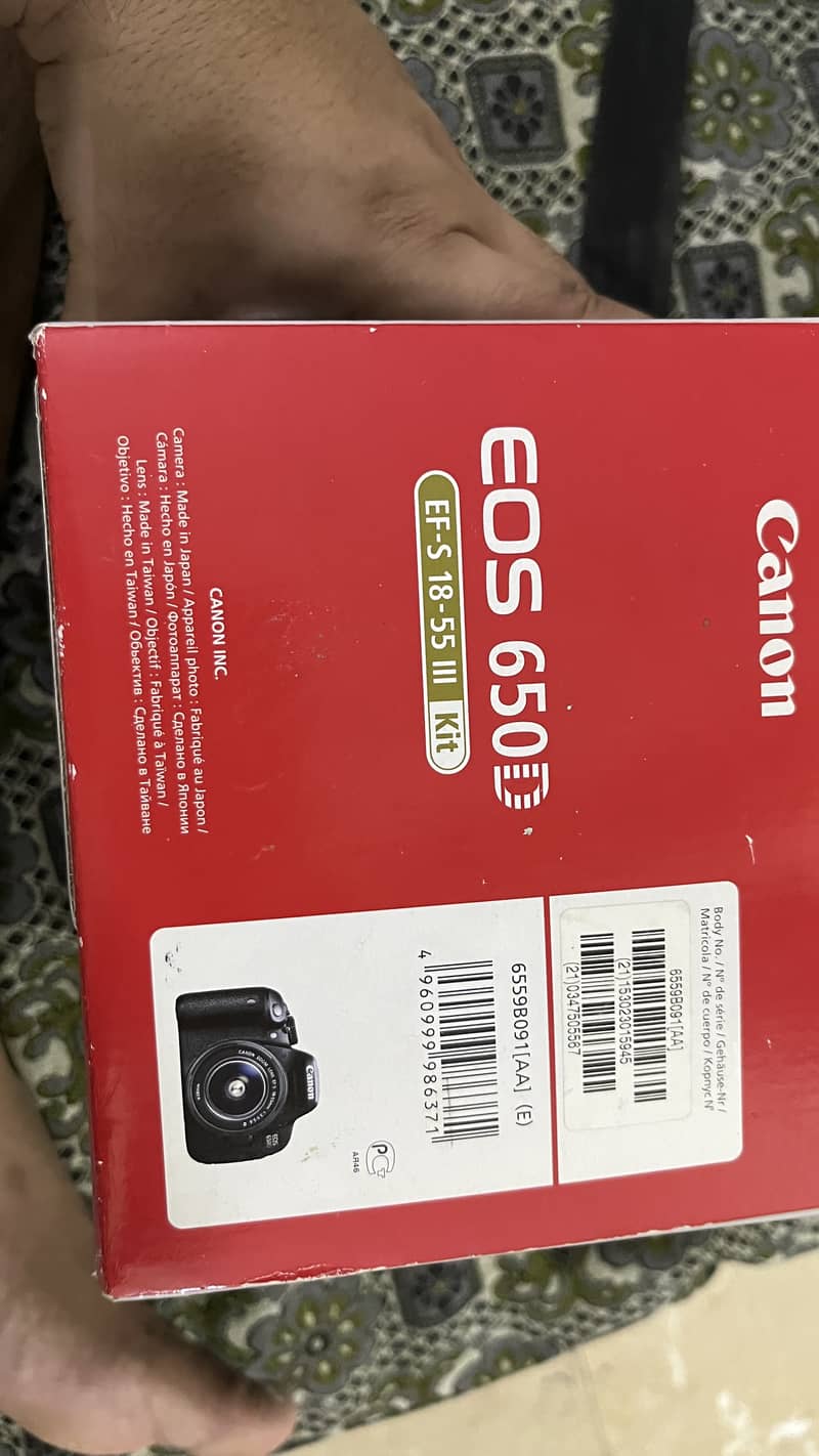 Canon eos650 2