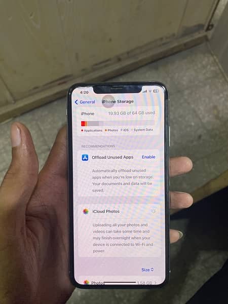 i phone xs max 64GB pta approved 6