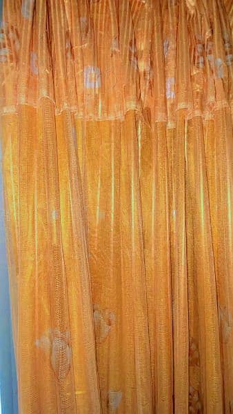 Golden Net Fancy Curtain 3