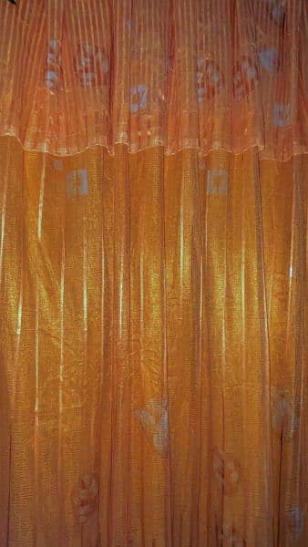 Golden Net Fancy Curtain 10