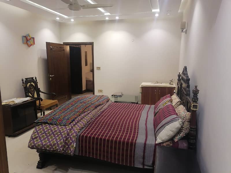 10 Marla Luxury Furnished Lower Portion For Rent in Bahria Town Lahore 13