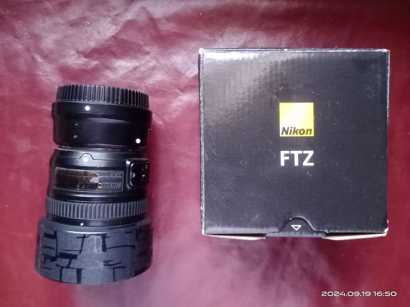 Nikon FTZ adopter + 50mm 1.8g + 35mm 1.8g  urgent sell 3