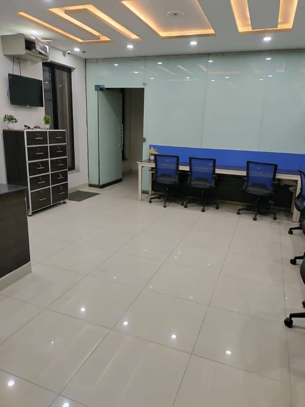 Furnished Office For Rent In Bahria Town Lahore 2