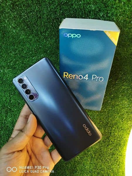 Oppo Reno 4 Pro 8GB Ram 256 GB Momery Full Box Pta Approved 0