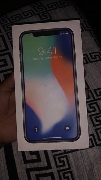 iphone x 256gb pta approve with box 2