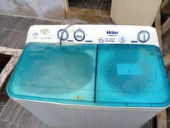 Haier washing machine with dryer  and crony outdoor speaker