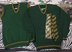 full sleeve sweater and tie of vArmy public schools