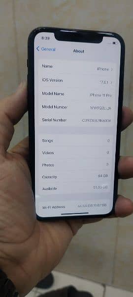 IPhone 11 Pro 64 Gb Grey Non Pta Jv Sim 6