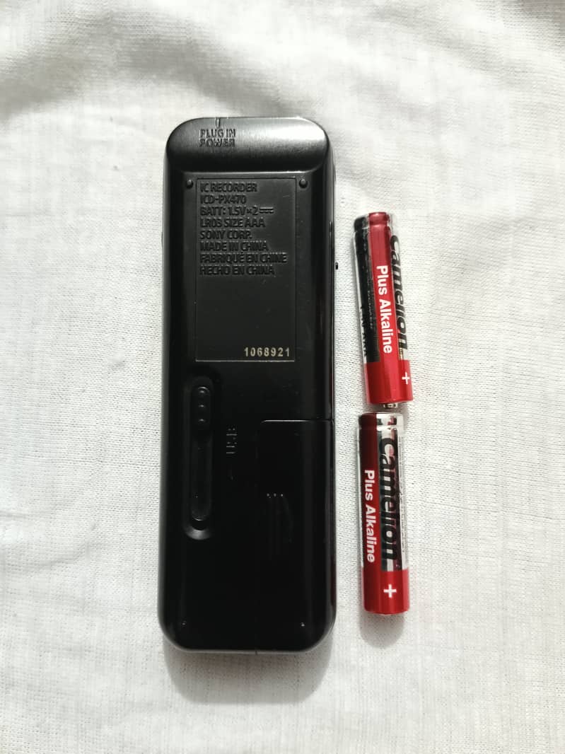 Sony ICD-PX470 Digital Voice Recorder with USB. Digital Handy Recorder 6