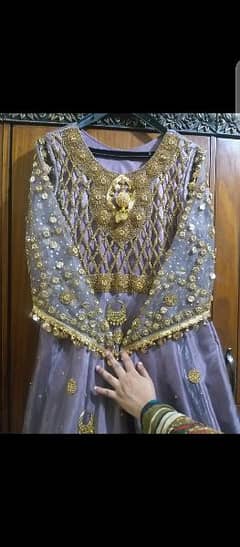 designer fancy dress specially for wedding or valima