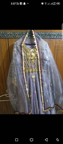 designer fancy dress specially for wedding or valima 3