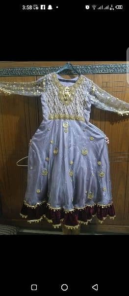 designer fancy dress specially for wedding or valima 5