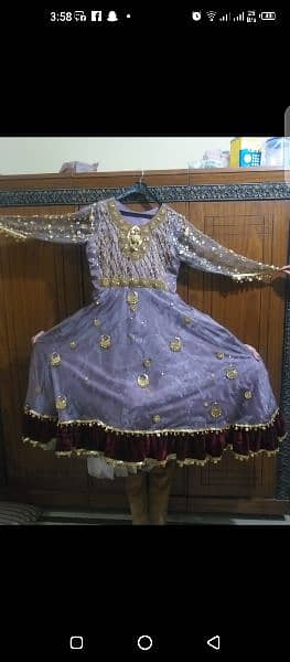 designer fancy dress specially for wedding or valima 6