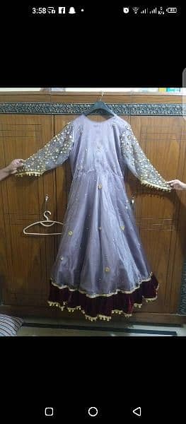 designer fancy dress specially for wedding or valima 7