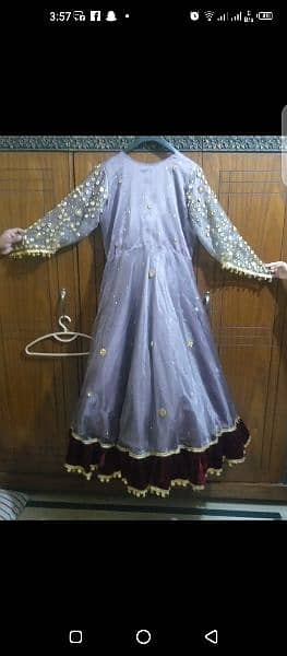 designer fancy dress specially for wedding or valima 8